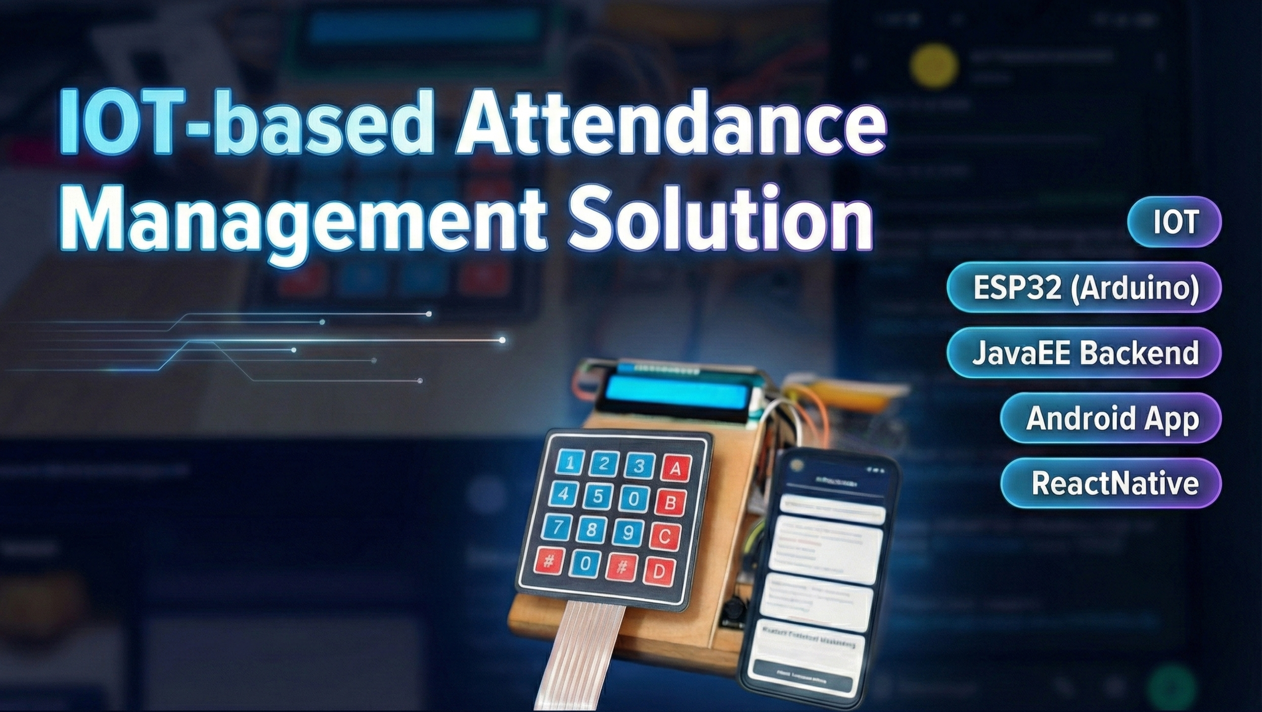 IOT-based Complete Attendance Management System – AttendEase