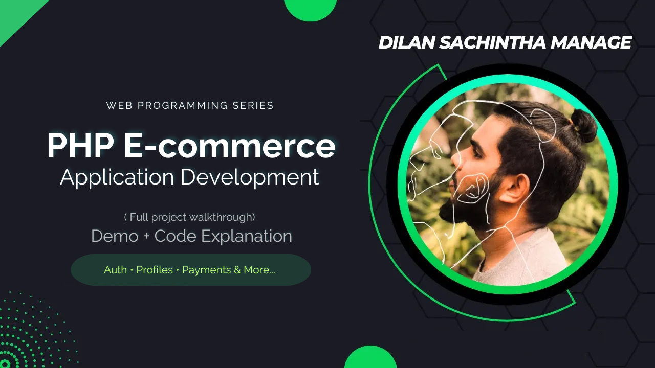 PHP E-commerce Application Development